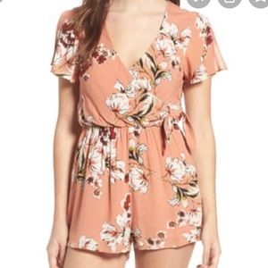 Everly floral romper